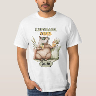 Capybara Vibes Only T-Shirt