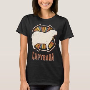 Capybara Vintage Classic Retro Animal Love T-Shirt