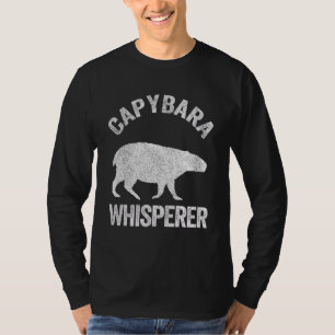 Capybara Whisperer Capybara Capybara Quote T-Shirt