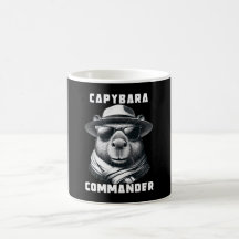 Capybara With Sunglasses Capy Commander