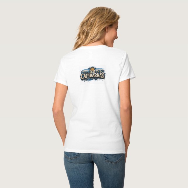 Capybara Women's T-Shirt Passport (Back Full)