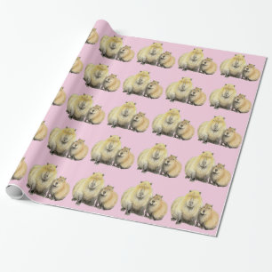 Capybara Wrapping Paper