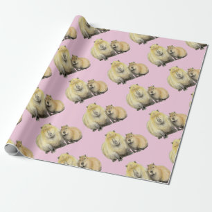 Capybara Wrapping Paper
