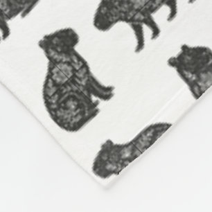 Capybaras Fleece Blanket