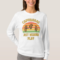 capybaras just wanna play slogan