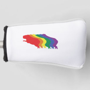 Capybaras LGBTQ Rainbow Water Pig Transgender   Golf Head Cover