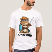 Capybarbarian Tee
