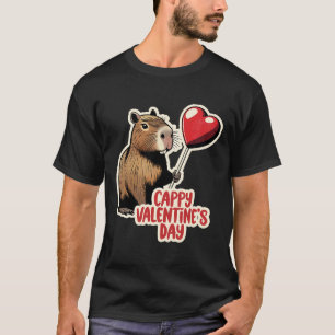 Capybyra Valentine T-Shirt