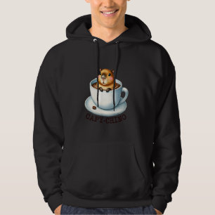 Capychino Capybara costume Capybara & coffee lover Hoodie