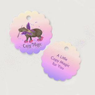 Capyfairy Favour Tags