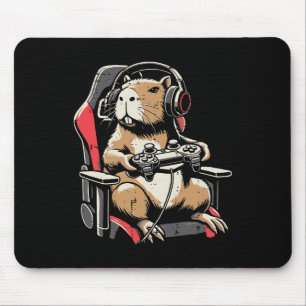 Capyra Gaming Chair Headphones Gamer Capy Men Boys Mouse Mat