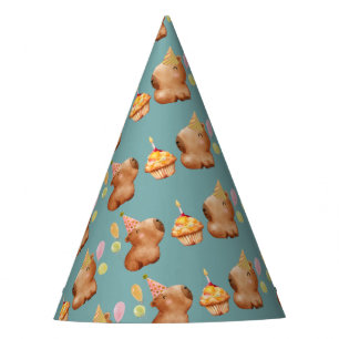 Capy's Capybara Carnival Party Hat