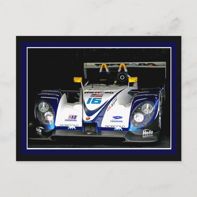 Car 16 postcard (Front)