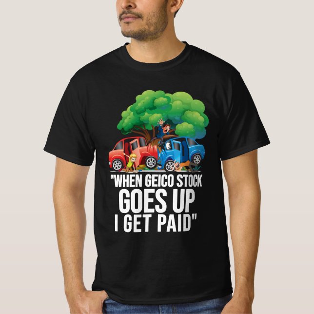 car accident T shirt Design  (Front)