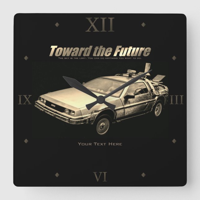 Car:Acrylic Wall Clock (Front)