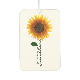 Car Air Freshener - You Are My Sunshine