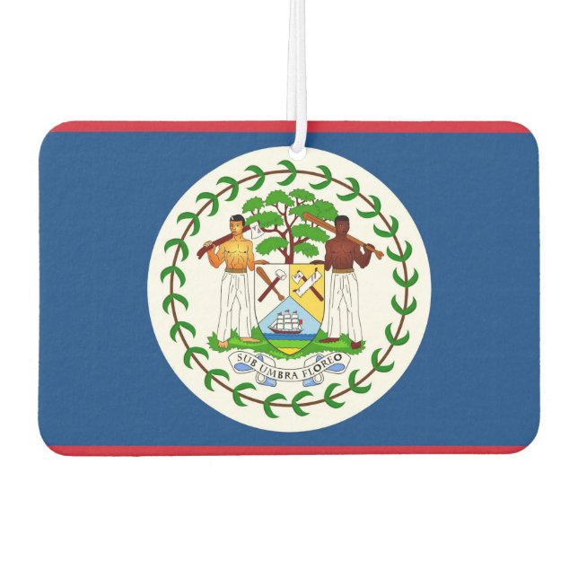Car Air Fresheners with Flag of Belise (Front)