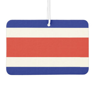 Car Air Fresheners with Flag of Costa Rica
