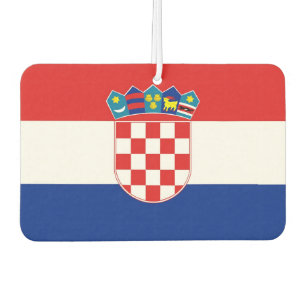 Car Air Fresheners with Flag of Croatia