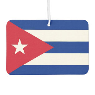 Car Air Fresheners with Flag of Cuba