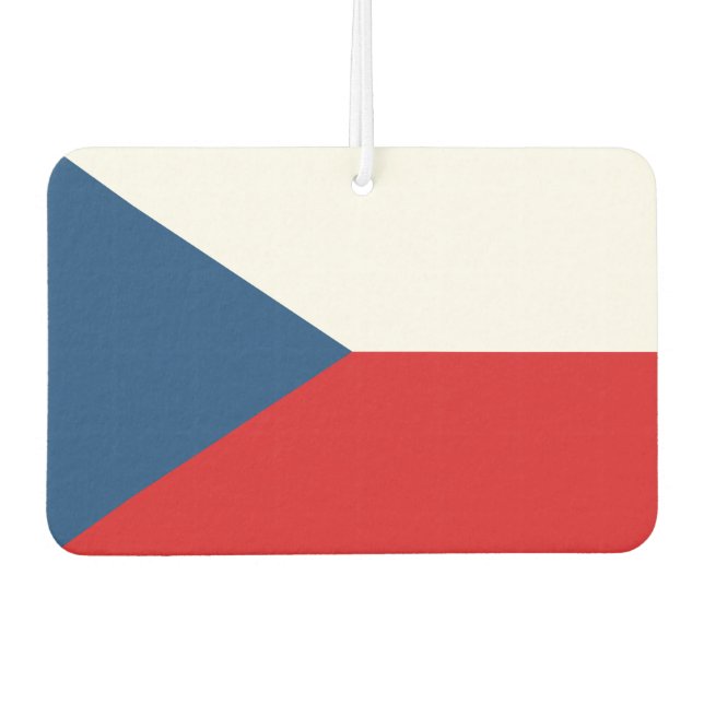 Car Air Fresheners with Flag of Czechia (Front)