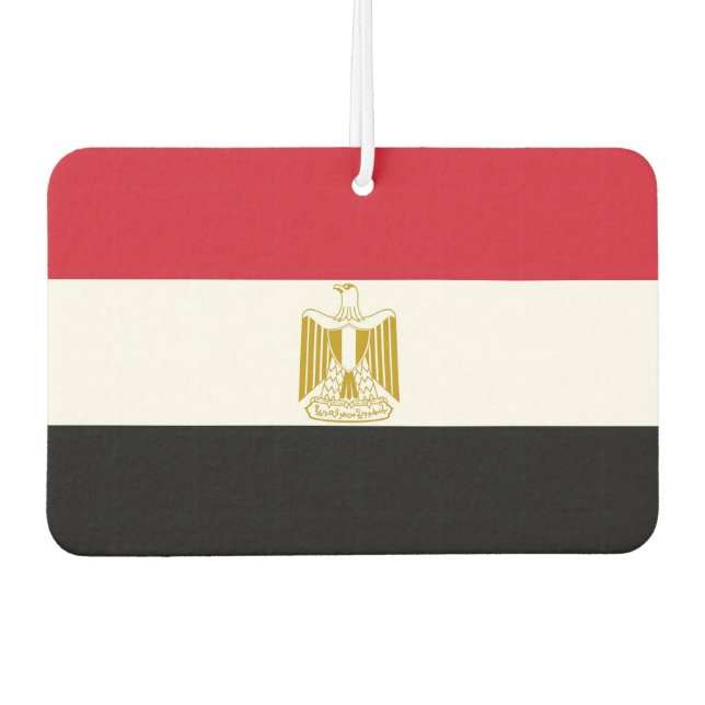 Car Air Fresheners with Flag of Egypt (Front)