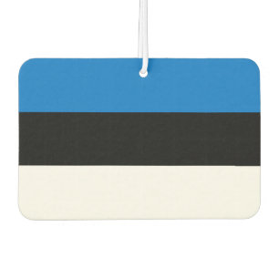 Car Air Fresheners with Flag of Estonia