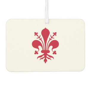 Car Air Fresheners with Flag of Florence, Italy