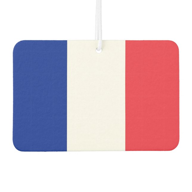Car Air Fresheners with Flag of France (Front)