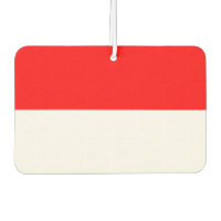 Car Air Fresheners with Flag of Indonesia