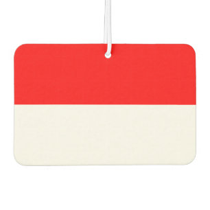 Car Air Fresheners with Flag of Indonesia