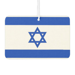 Car Air Fresheners with Flag of Israel