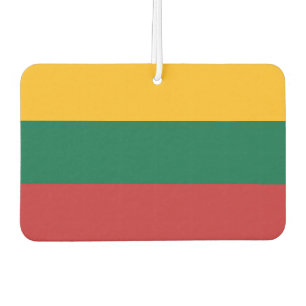 Car Air Fresheners with Flag of Lithuania