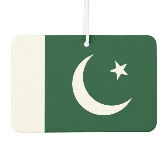Car Air Fresheners with Flag of Pakistan (Front)