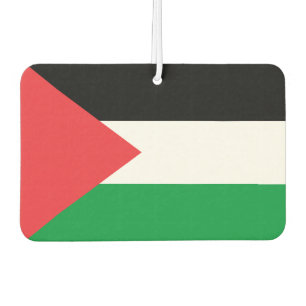 Car Air Fresheners with Flag of Palestine