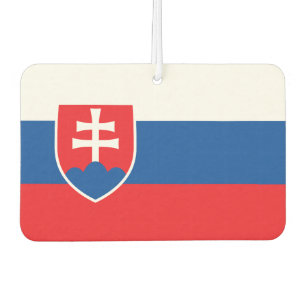 Car Air Fresheners with Flag of Slovakia