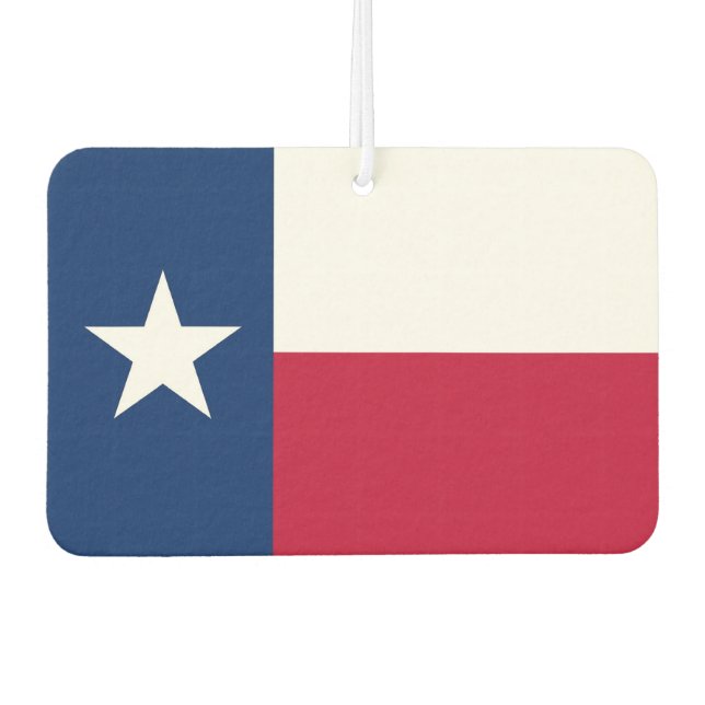 Car Air Fresheners with Flag of Texas (Front)