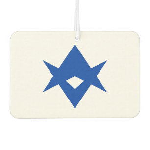 Car Air Fresheners with Flag of Toyota City, Japan
