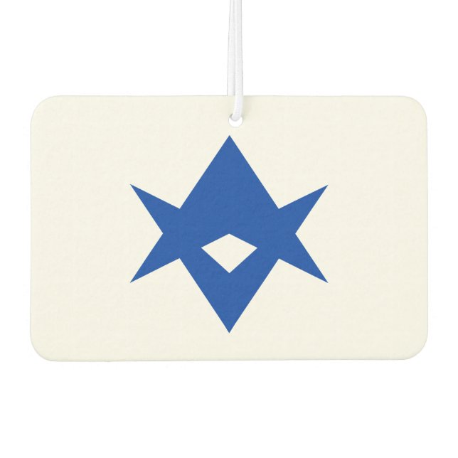 Car Air Fresheners with Flag of Toyota City, Japan (Front)