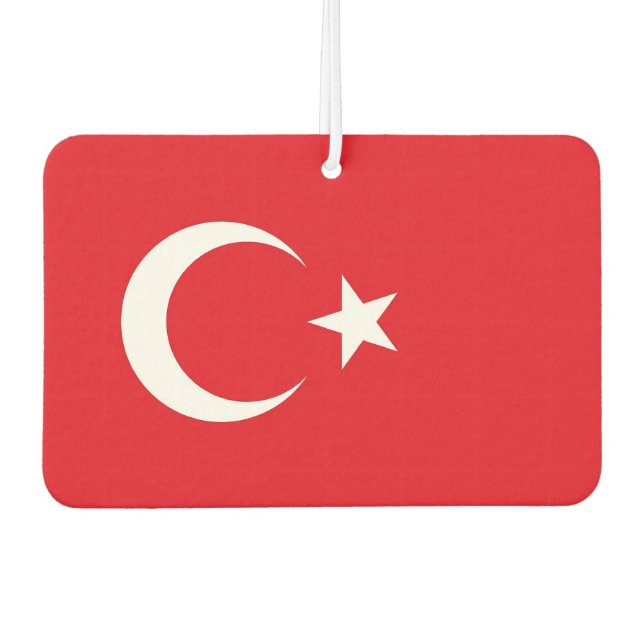 Car Air Fresheners with Flag of Turkey (Front)