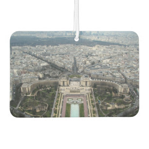 Car Air Fresheners with panorama of Paris