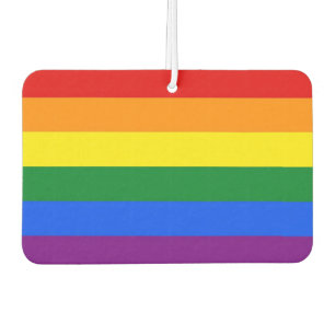 Car Air Fresheners with Pride Flag