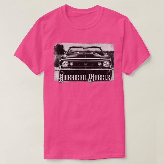 Car American Muscle  T-Shirt (Design Front)