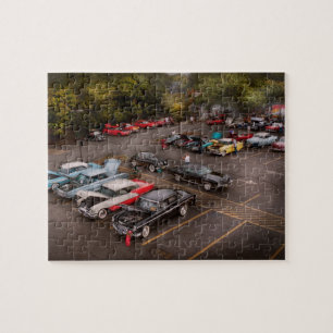 Car - Antique car show Jigsaw Puzzle
