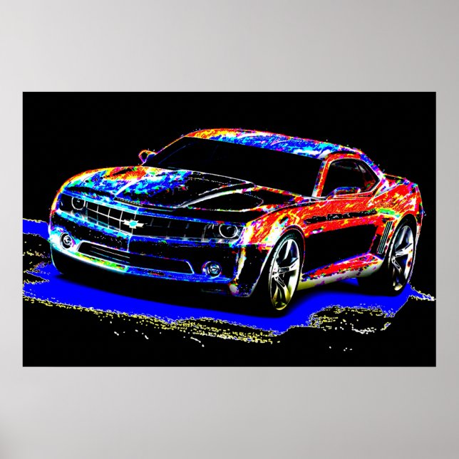 Car Art Poster (Front)