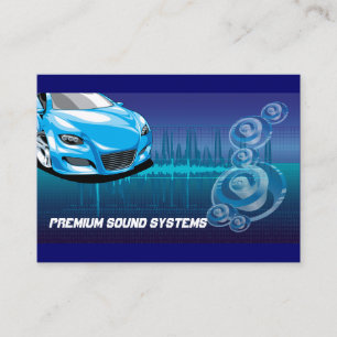 Car Audio Systems Business Card