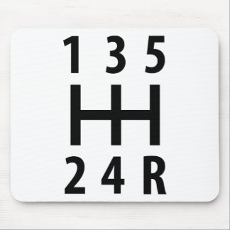 car auto gear shift 5 mouse mat
