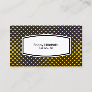 Car Automotive Dealer  Business Card