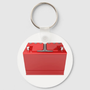 Car battery key ring