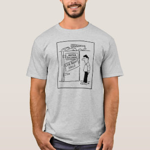 Car Boot Sale at a Scrapyard Cartoon T-Shirt